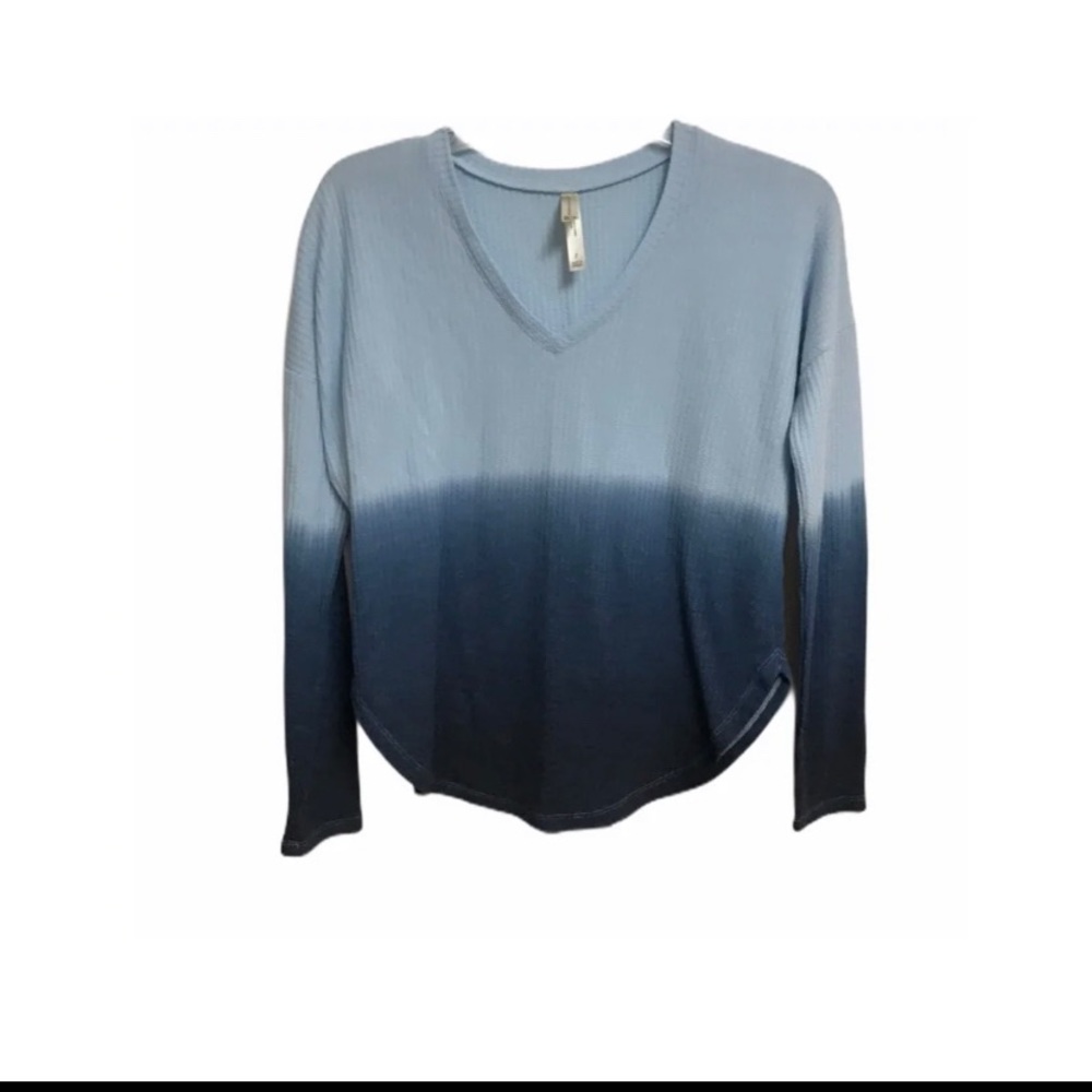Live Love Blue Ombré Top